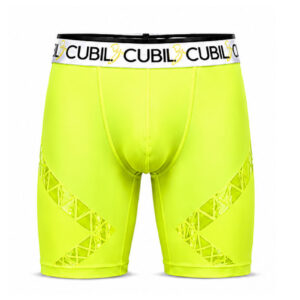 Licra De compresión Hombre Verde Neón
